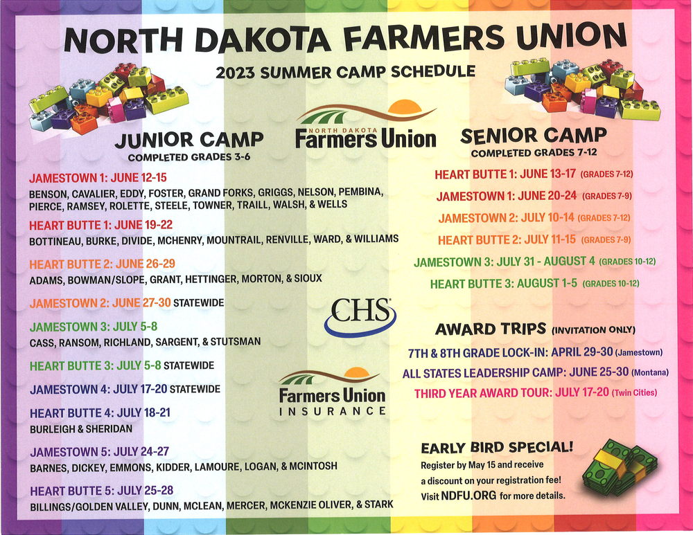 ND Farmer's Union Summer Camp