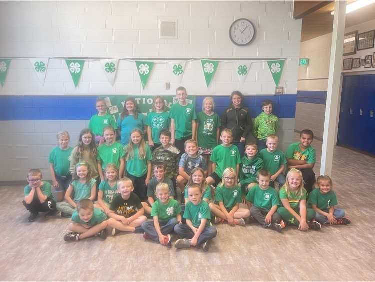 students that wore green 