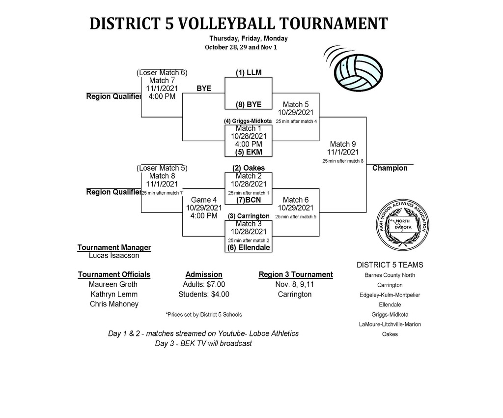 District Volleyball