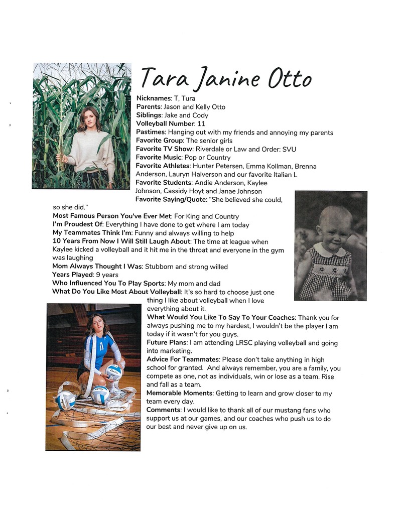 Tara Senior Profile